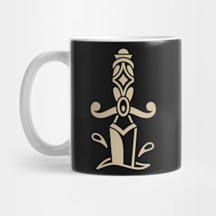 Skull and dagger Mug